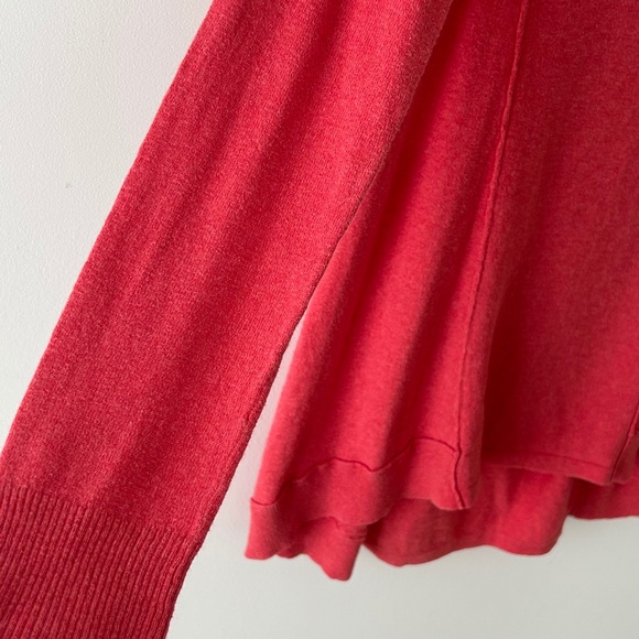 Mossimo Coral Cotton & Wool V-Neck Sweater - Picture 7 of 16